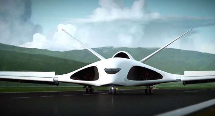 Futuristic Aircraft
